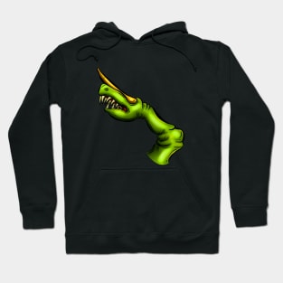 Zombie Finger Alien Cartoon Hoodie